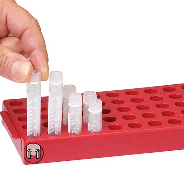 Cryogenic Vial Workstation Red