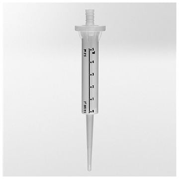 Repeating Pipette Tip, Polypropylene/Polyethylene, Sterile, 5mL, Graduated, PCR Ready pack of 100