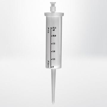Repeating Pipette Tip, Polypropylene/Polyethylene, Sterile, 12.5mL, Graduated, PCR Ready pack of 100