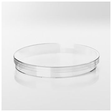 Petri Dish, Non-Vented, Transparent, Sterile, Polystyrene, Stackable, 95mm x 16mm pack of 480 for culture