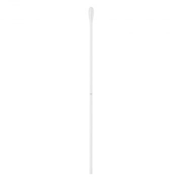 Plain dry swabs with 80mm break-point along polystyrene stick and viscose tip EO sterile CE marked supplied as 10 dispensers of 100 single peel-packs