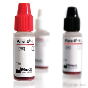 Four-Parameter Assayed Haematology Control, Para 4&#174; Low for manual or semi-automated methods 6 x 1.5 ml glass vials