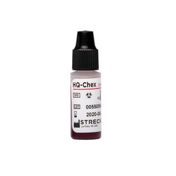 Whole blood glucose and haemoglobin Control designed to evaluate the accuracy and precision of POC analysers, HQ-Chex 6x2.5ml (Level 3)