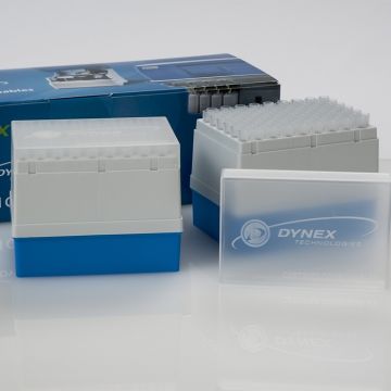 Racked reagent tips for use with the DYNEX DS2&#174; and DSX&#174; ELISA processor 4 x 108