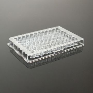 Microplate pureGrade&#8482; S 96-well, PS, sterile, standard transparent, 'F' bottom 350 &#181;l, 50pcs, packed in bags of 1 with lids