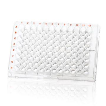 Microplate cellGrade&#8482; 96-well, PS, sterile, standard transparent, 'U' bottom 330 &#181;l, 50pcs, packed in bags of 1 with lids