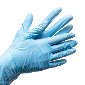 AeroGlove&#8482; Nitrile Gloves Powder Free Large Size 1xPair MOQ 20