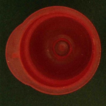 12mm Vacu-Re-Caps Red for resealing vacuum collection tubes