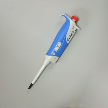 Pipette manual Single Channel 10&#0181;l Fixed Volume alpha+  for liquid handling applications