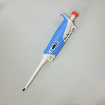 Pipette manual Single Channel 0.5 to 10&#0181;l Variable Volume alpha+  for liquid handling applications