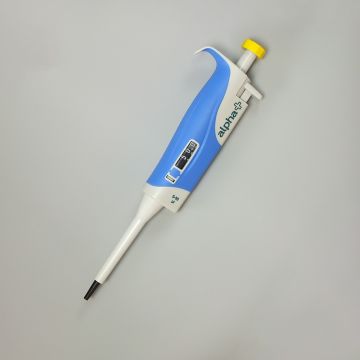 Pipette manual Single Channel 5 to 50&#0181;l Variable Volume alpha+  for liquid handling applications