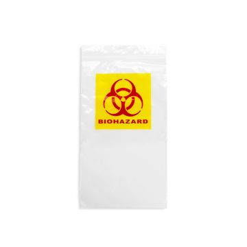 Specimen Bag & Wallet Biohazard 14x14cm