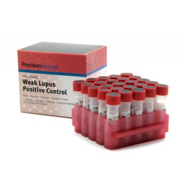 Weak positive Lupus anticoagulant plasma for the control of screening tests for Lupus Anticoagulants frozen format 25 x 0.5 ml CCWLP-05
