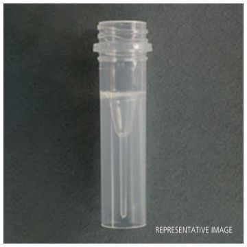 Tube Microcentrifuge 0.5ml Skirted Graduated Sterile No label Polypropylene APEX&#174; Screw-Cap Supplied with Fitted Tethered Cap
