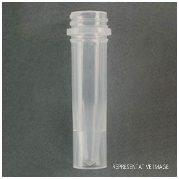 Tube Microcentrifuge 1.5ml Skirted Graduated Sterile No label Polypropylene APEX&#174; Screw-Cap Supplied with Fitted Tethered Cap