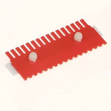 Comb 8 well 1 marker 1.5mm thick for Clarit-E Midi 96 electrophoresis system comb block for casting agarose gels with 96 well format