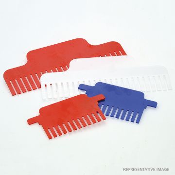 Gel Comb 20 well 0.5mm thick for Clarit-E Vertical Mini electrophoresis system Used for casting acrylamide gels Sample volume in a 5mm gel 10&#181;l