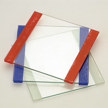 Glass Plates Plain type 10x10cm for use in Clarit-E Mini Vertical Electrophoresis gel tank 2mm thick