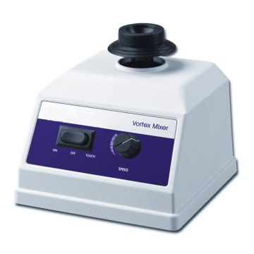 Vortex Mixer with general purpose head variable speed for fast efficient mixing with minimal vibration
