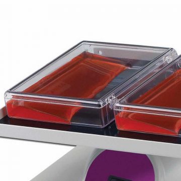 Box for staining gels or blots 9.1x6.6cm