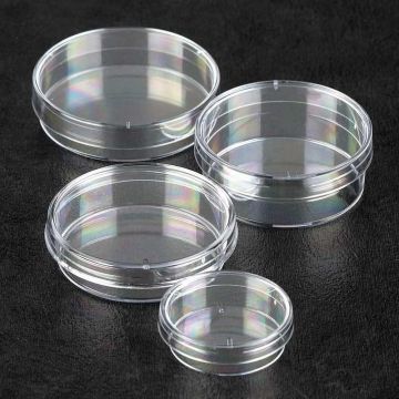 Petri dish 30mm round triple vent ideal for use when savings in media or incubator space are required