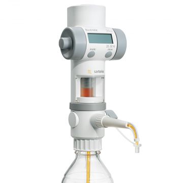 Dispenser Digital Burette 20ml Sartorius Biotrate with A45 Thread and Adapters for A32 S40 A38 included with Aspiration Tube and Test Certificate