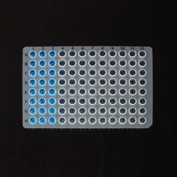 Microplate PCR 96 well non-skirted low profile natural colour RNAse DNAse DNA DNA inhibitors and endotoxin free