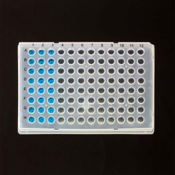 Microplate PCR 96 well skirted low profile straight sided natural colour RNAse DNAse DNA DNA inhibitors and endotoxin free