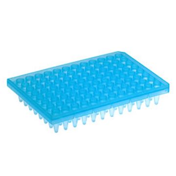 Microplate PCR 96 well semi-skirted standard height breakable natural Corning type for classic PCR applications RNAse DNAse Pyrogen and DNA free