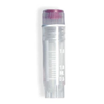 Vial Cryogenic Classic 2.0ml Graduated Sterile Diameter 12.5mm Height 49mm Free-Standing Internally Threaded with Silicone Washer Pack of 100