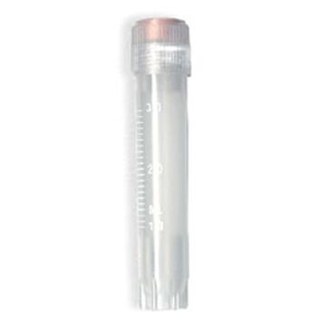 Vial Cryogenic Ultimate Security 3.0ml Graduated Sterile Diameter 12.5mm Height 71mm Free-Standing Externally Threaded with Flange and Washer