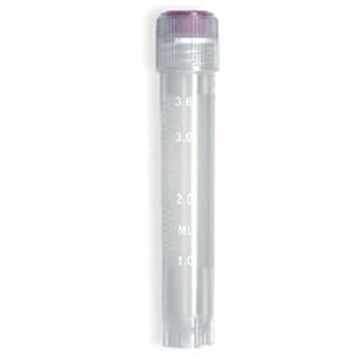 Vial Cryogenic Ultimate Security 3.8ml Graduated Sterile Diameter 12.5mm Height 77mm Free-Standing Externally Threaded with Flange and Washer