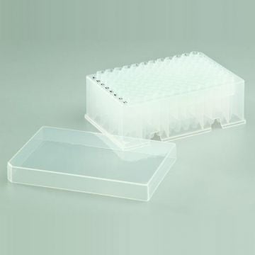 Tube Organised Microtube Strips 1.2ml Racked Non-Sterile Polypropylene 12 strips of 8 microtubes Alpha-numeric index on rack Clear Lid