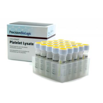 Platelet lysate frozen format CRYOcheck&#8482;  25 x 1.0 ml  for use in platelet neutralisation procedures.