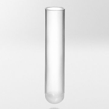 Test tube rimless 5ml round bottom polypropylene 13x75mm non-sterile ideal for cell culture and many other applications